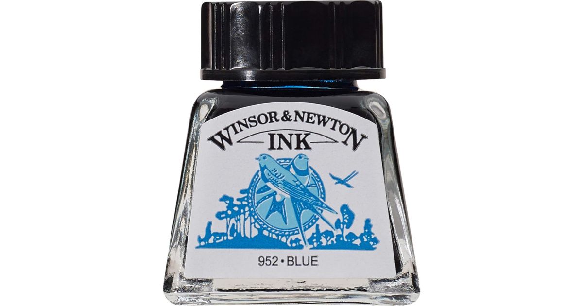 DRAWING INK BLUE Winsor & Newton 14ml · Stationery
