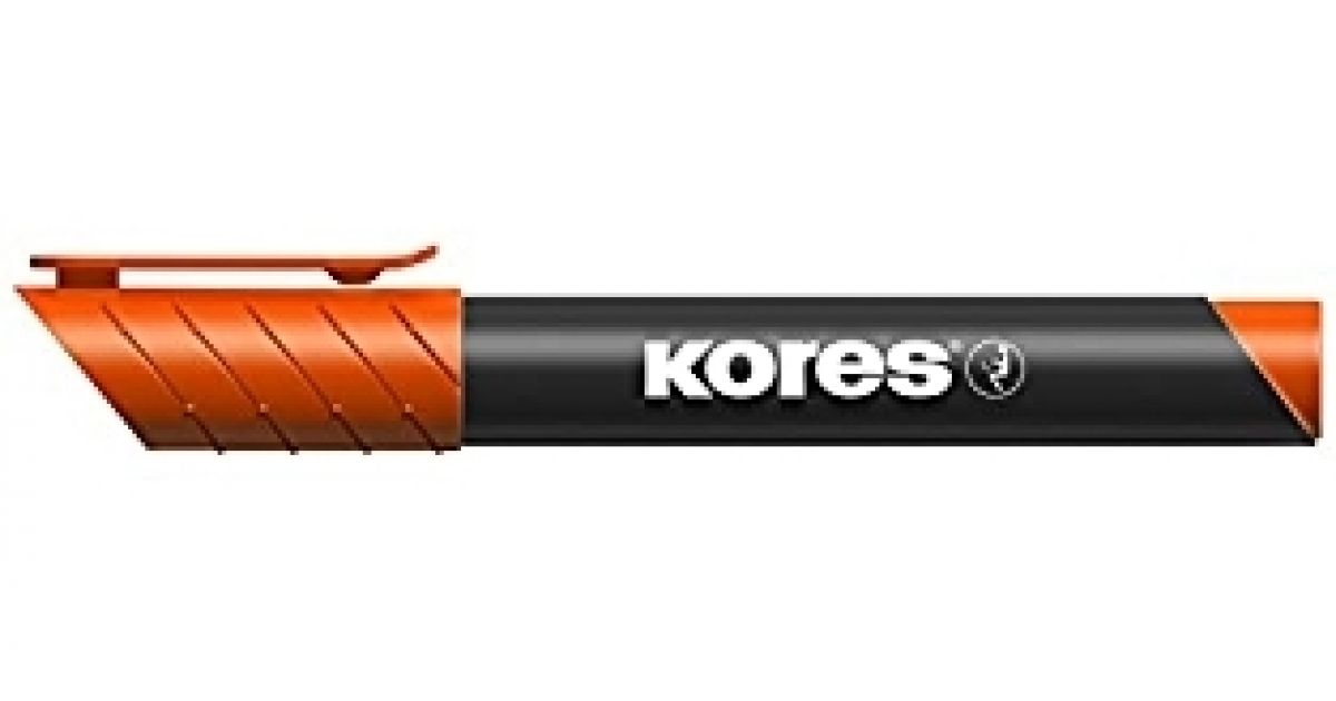 Permanent Marker Kores Orange · Stationery
