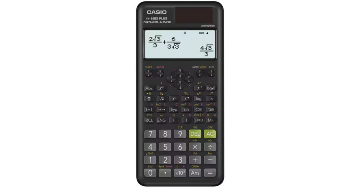 Scientific Calculator (NonProgrammable) Casio · Stationery