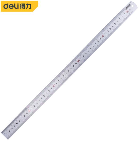 50 Cm Distance Ruler Steel Ruler Deli 50cm · Stationery